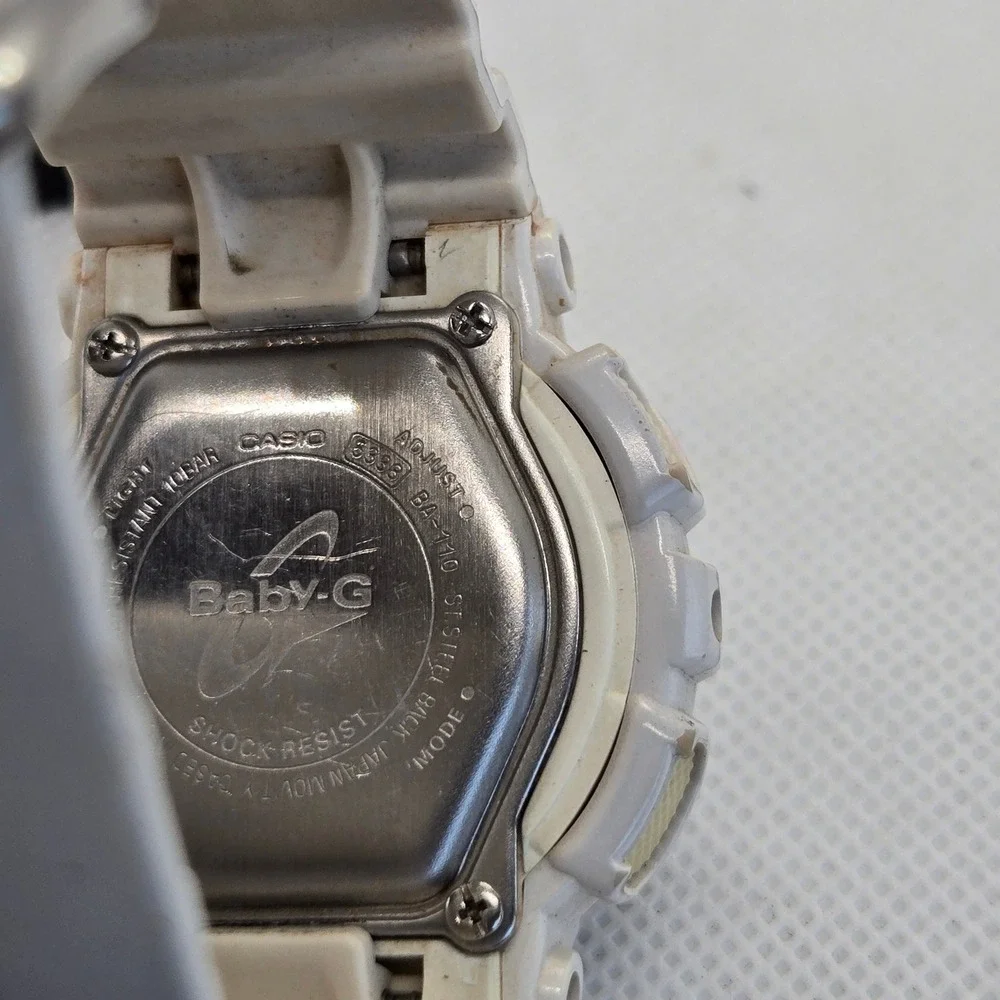 Casio Baby-G discoloration yellowing